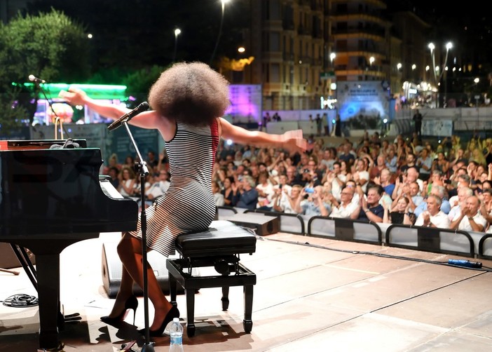 Jany McPherson sul palco di Pian di Nave