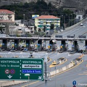 La barriera autostradale di Ventimiglia