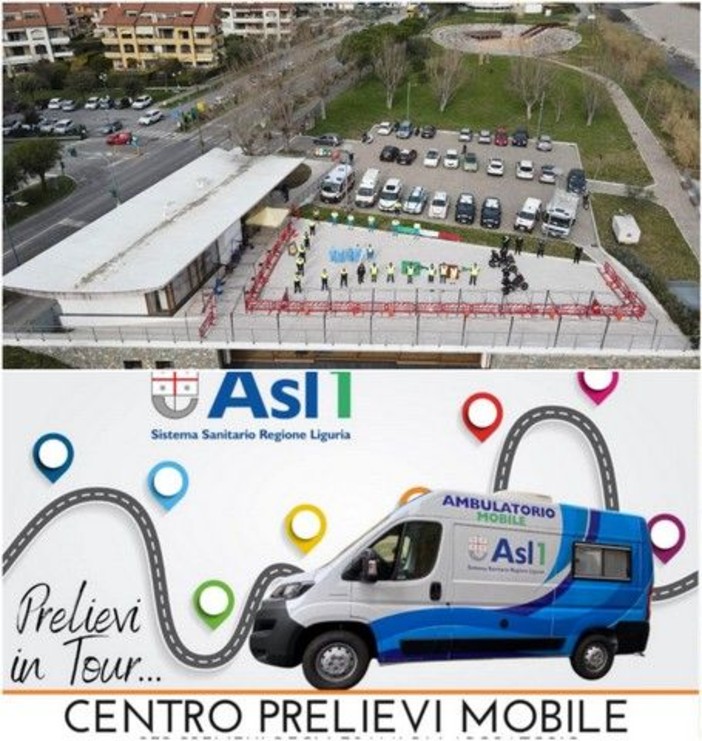 Sanità, nuovo servizio a Camporosso: arriva il “Centro prelievi mobile” (Foto)