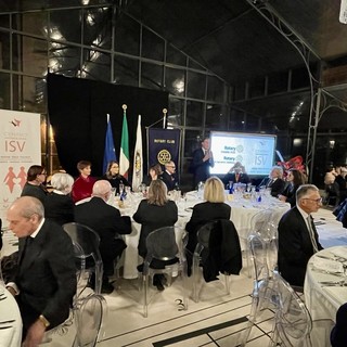 Sanremo: cena a sostegno del Centro Antiviolenza del Rotary Hanbury e 'Creiamo speranza nel mondo', i ringraziamenti del Presidente Massimo Rossano