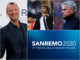 Calcio &amp; Festival: Amadeus: “Sarebbe bello avere Conte e Mourinho a Sanremo per un passaggio di testimone”