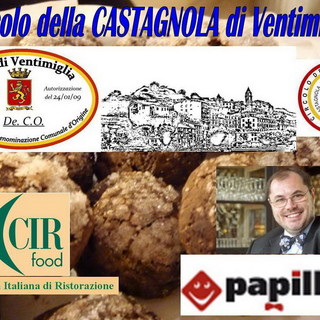 Ventimiglia: con il 'Circolo della Castagnola' oggi conferenza sul dolce tipico