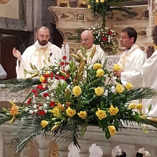 Tre parrocchie di Bordighera celebrano insieme il Corpus Domini (Video)