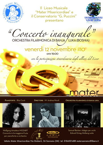 Sanremo: venerdì prossimo concerto inaugurale con la Banja Luka Orchestra