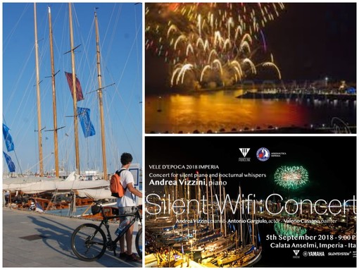 Arriva a Imperia il Silent Wifi Concert, moda del momento pronta a sbarcare alle Vele d'Epoca