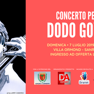 Sanremo: domenica prossima, 'Concerto per Dodo Goya' con 'Aperitivo pre-Concerto'