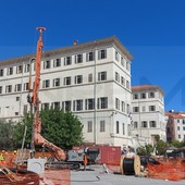 Sanremo: parcheggio di piazza Eroi, al via la 'Berlinese', il cantiere procede secondo i tempi