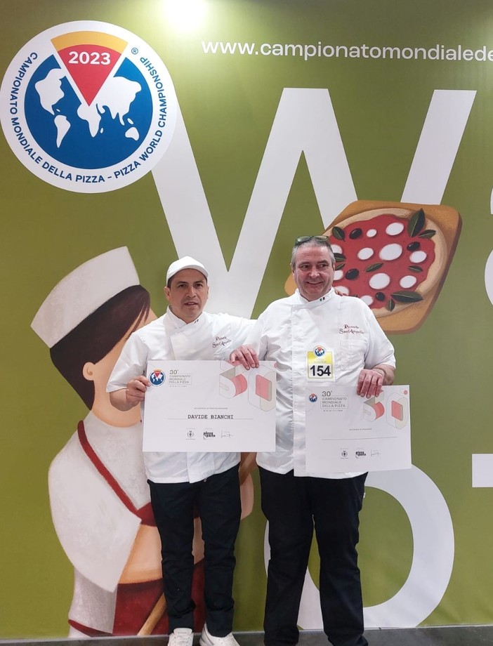 Bordighera: la pizzeria Sant'Ampelio nella top 20 ai Mondiali di Parma