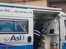 Il centro prelievi mobile di Asl1