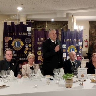 Bordighera, visita del Governatore Oscar Bielli ai Club Lions: Capo Nero Host e Otto Luoghi
