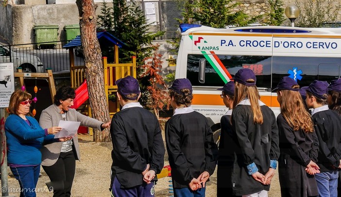 Cervo: questo pomeriggio l'inaugurazione della casetta dei libri 'Letture al Parco', le foto di Marcello Nan