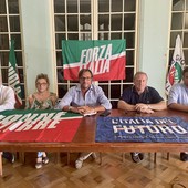 La conferenza stampa in Comune a Sanremo