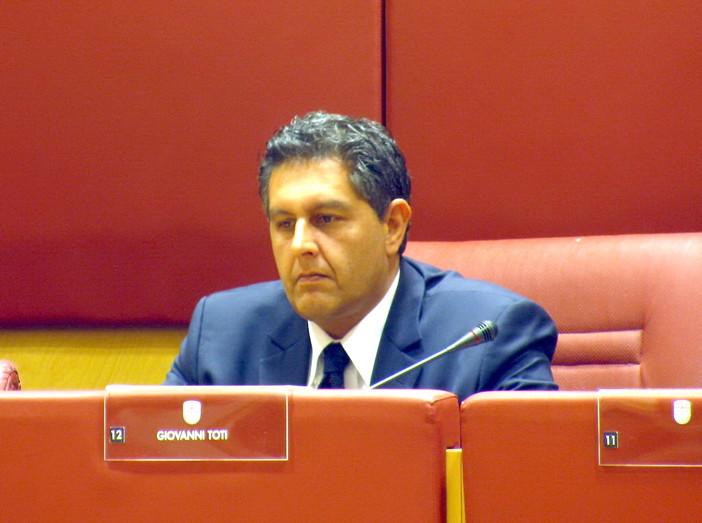 Regione Liguria: presentazione della Giunta in Consiglio, l'intervento del presidente Giovanni Toti