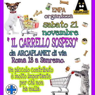 Sanremo: domani chiunque può aiutare i cani e gatti curati dall'Enpa con una donazione da 'Arcaplanet'