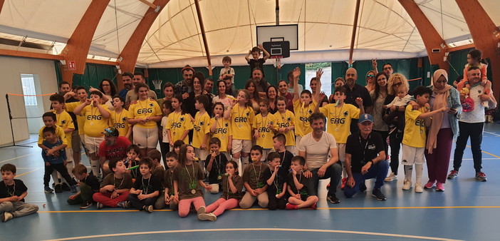 Vallecrosia: terminati i corsi di minibasket e baby basket del Centro Sportivo Scolastico (Foto)