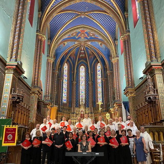 Bordighera: concerto del Coro Polifonico città di Ventimiglia alla chiesa di Terrasanta