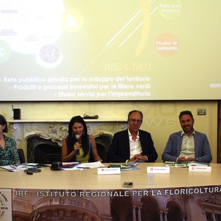 Sanremo: presentato all’Istituto Regionale per la Floricoltura il progetto F.inno.ver per lo sviluppo delle filiere verdi tra Italia e Francia (Foto e Video)