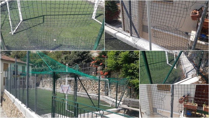 Vandalizzato il campetto da calcio a Vallebona, il sindaco: &quot;Costretti a chiuderlo perché ora è pericoloso&quot; (Foto)