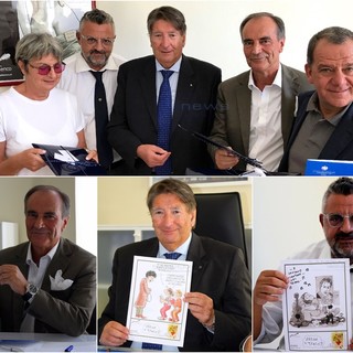 La conferenza stampa nella sede di Confcommercio Sanremo