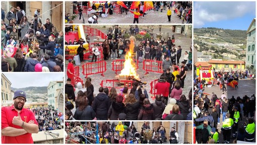 Ventimiglia: oltre 2.000 persone hanno partecipato ieri al 'Carlevà da Ciassa' nel centro storico (Foto)