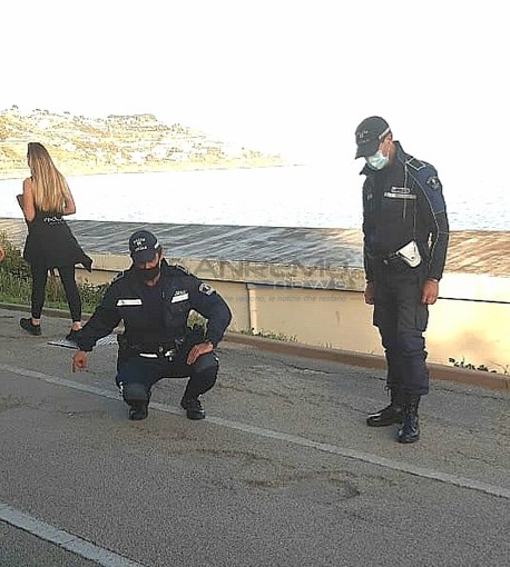 I rilievi della Polizia Municipale