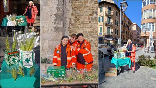 Ventimiglia, la Croce Verde Intemelia distribuisce i tradizionali 'parmureli' (Foto)