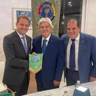 L’Assessore regionale Marco Scajola all’evento del Panathlon club Imperia-Sanremo