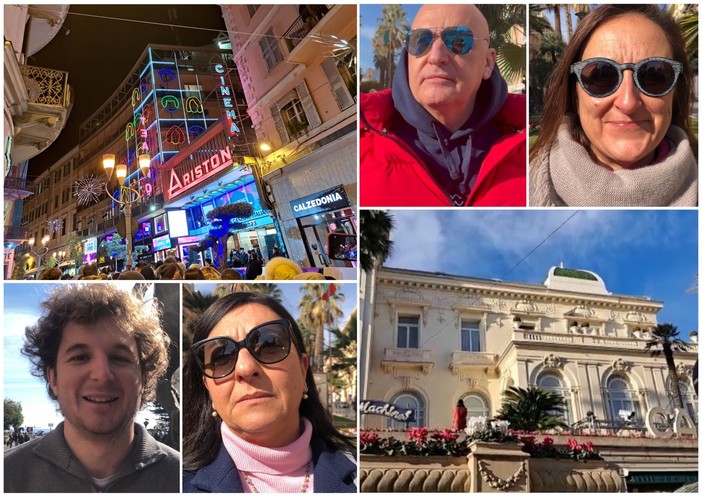 Sanremo tra Festival e città: lo stupore dei turisti tra le tante novità di quest'anno (video)