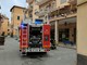 Imperia, corto circuito di quadro elettrico in un condominio a Porto Maurizio: intervengono i vigili del fuoco (Foto)