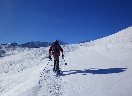 Limone Piemonte, sabato due ciaspolate in programma: Vallone del Cros e in notturna Forti del Colle di Tenda