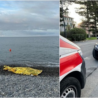 Bordighera, tragedia sul Lungomare Argentina: muore annegato (Foto)