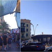 Mercato del venerdì e code: traffico in tilt a Ventimiglia (Foto)