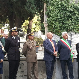 Sanremo: con la cerimonia commemorativa al Cimitero il via alle celebrazioni dei 100 anni dalla vittoria nella prima guerra mondiale