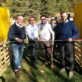 Cosio D'Arroscia: inaugurato ieri mattina il nuovo campo di tiro 'Arroscia Shooting Camp', le foto dell'evento