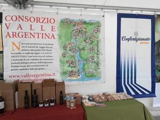 Sanremo con gusto: i prodotti artigianali proposti dalle imprese del Consorzio della Valle Argentina