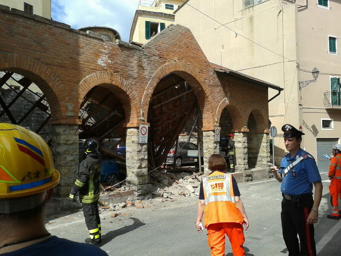 Sanremo: dopo il crollo del 14 luglio il mercato di Coldirodi non si farà nemmeno domani