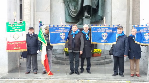 Delegazione Imperiese a Milano per la Commemorazione del 100° Anniversario della Fondazione dell'Associazione Famiglie Caduti e Dispersi in Guerra