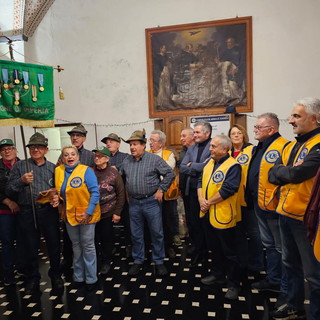 Taggia: clima pre-natalizio ieri sera al convento dei Domenicani per il Lions Club alla 'Cena dell'Amicizia'