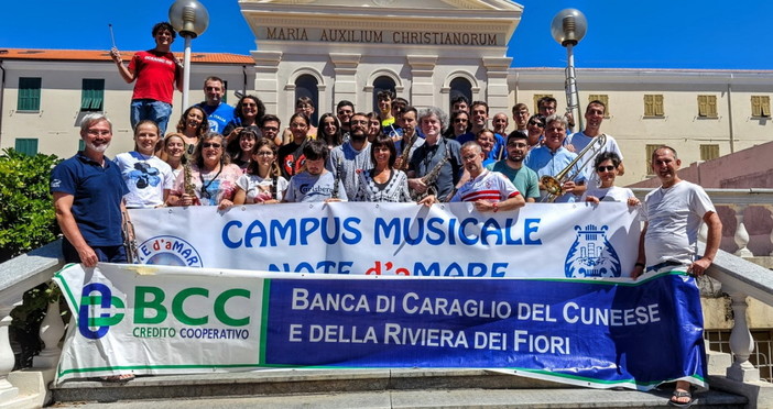 Bordighera: terminato con grande successo di partecipazione il campus musicale 'Note d'aMare' (Foto)