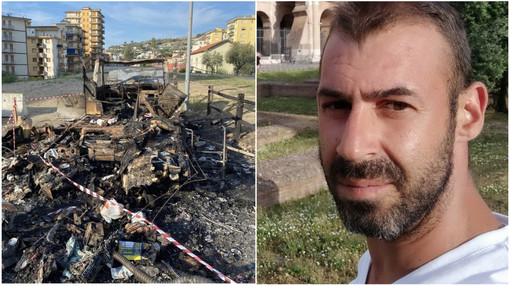 Taggia: Eliana Crema morta nell'incendio del suo camper, Lo Iacono &quot;Atti di sciacallaggio, ho chiesto al Comune di pagare il funerale&quot;