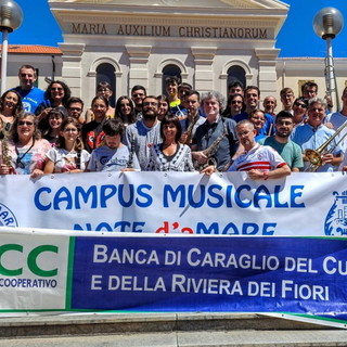 Bordighera: terminato con grande successo di partecipazione il campus musicale 'Note d'aMare' (Foto)