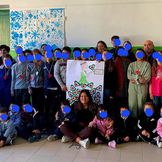 Ventimiglia: celebrata alla scuola dell'Infanzia 'Regina Margherita' la giornata delle forze armate (Foto)