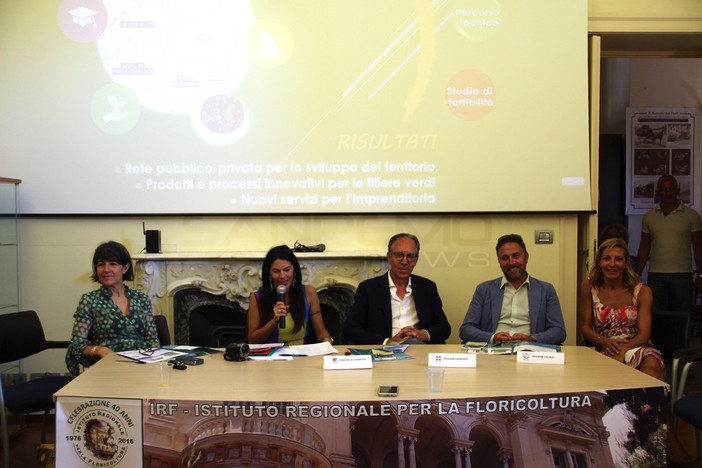 Sanremo: presentato all’Istituto Regionale per la Floricoltura il progetto F.inno.ver per lo sviluppo delle filiere verdi tra Italia e Francia (Foto e Video)