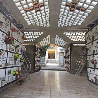 Vallecrosia, celebrazioni al cimitero per la commemorazione dei defunti (Foto)