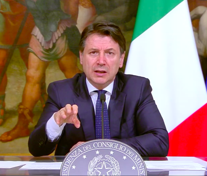 L'intervento di Giuseppe Conte