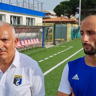 Calcio. Eccellenza, mister Buttu e capitan Giglio dopo la vittoria dell'Imperia sul Busalla (Video)