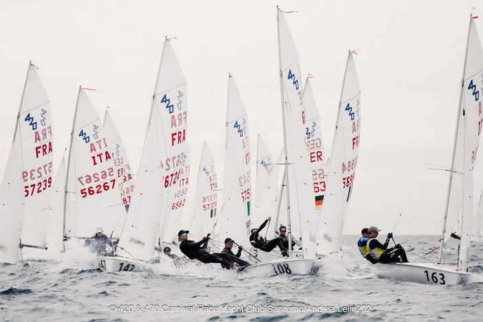 Vela: successo straordinario per la decima edizione della 420&amp;470 The Carnival Race