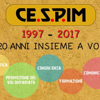 Il Centro di Servizio per il Volontariato di Imperia festeggia i suoi primi 20 anni di lavoro