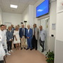 Sanremo: consegnata dai Rotary provinciali una Smart Tv al reparto di Radioterapia del 'Borea' (Foto)