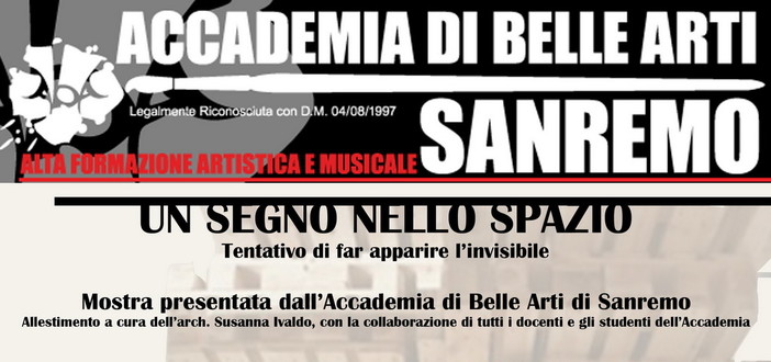 Sanremo: per il nuovo anno l'Accademia di Belle Arti organizza 'DueGiornInsieme'